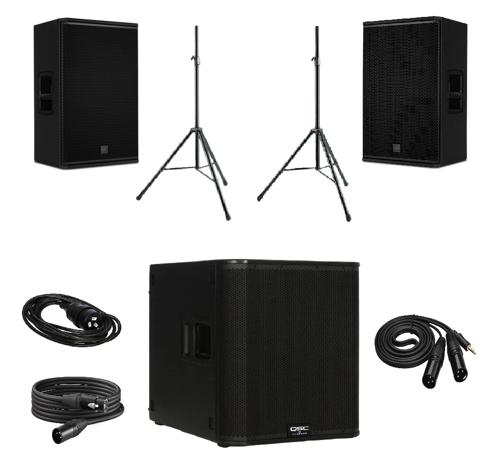 PA with Sub Package (Deep Bass)