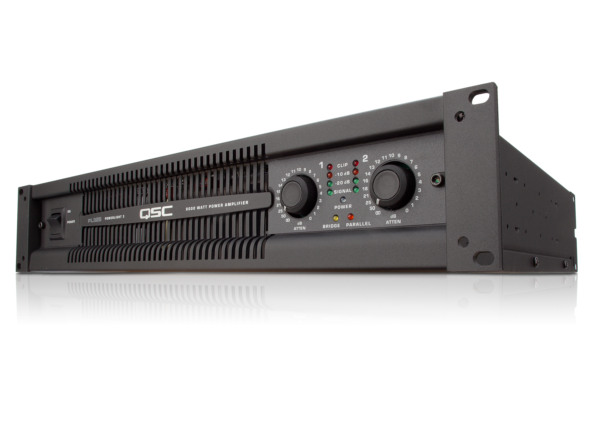 QSC PL325 1250W Power Amplifier - Image 2