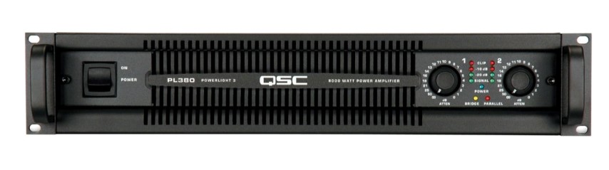 QSC PL380  Amplifier