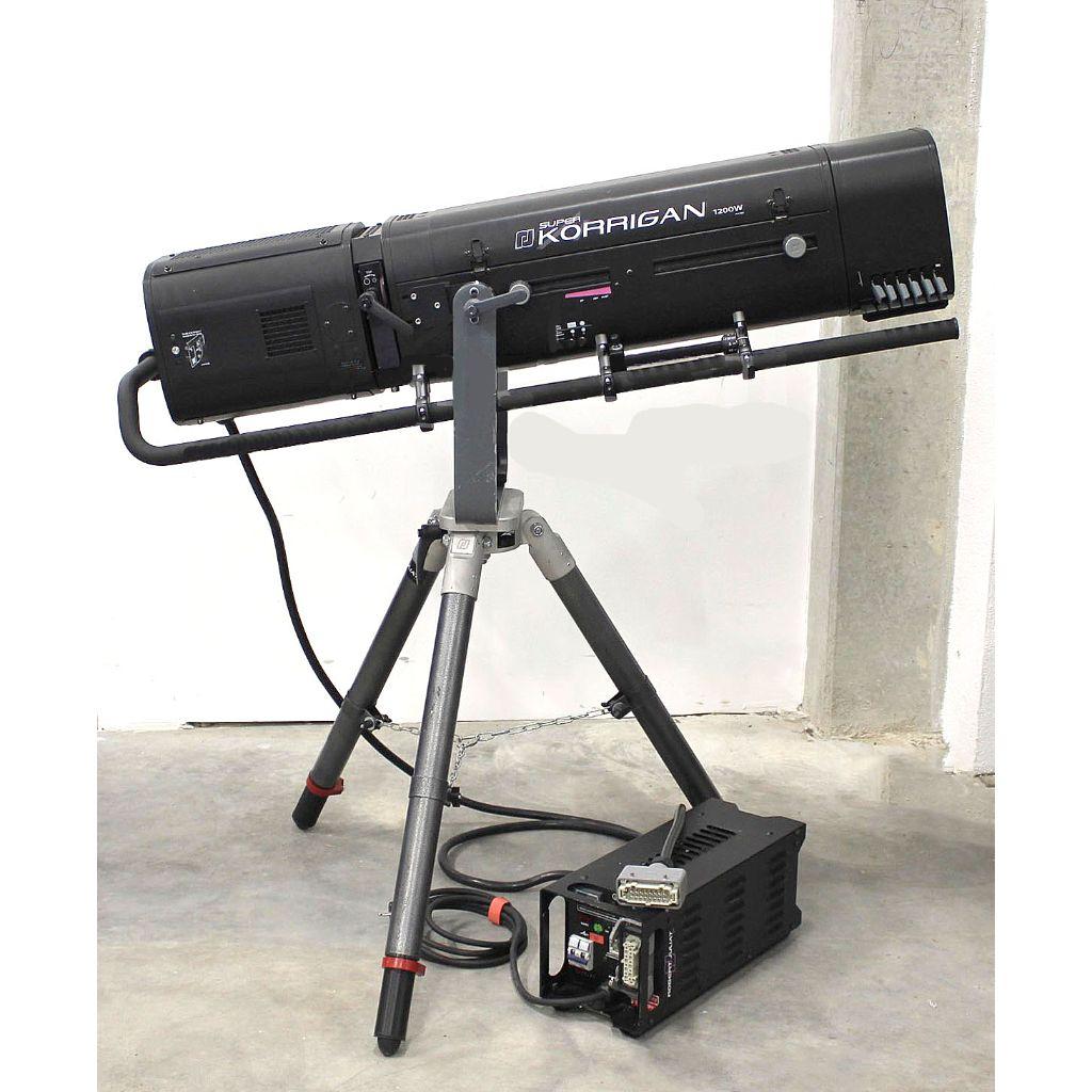 Robert Juliat Super Korrigan 1200W Follow Spot Inc Stand - Image 2