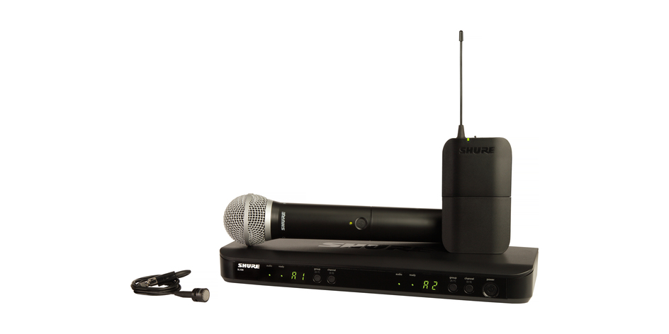 Shure BLX 614-638MHz Wireless Microphone Kit