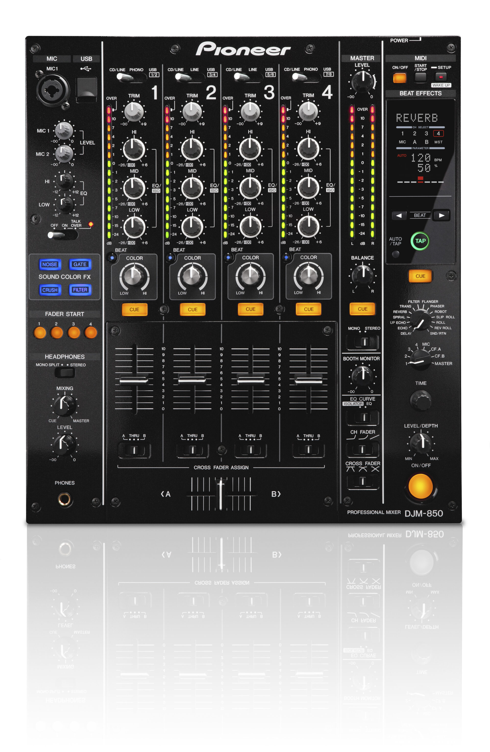 PIONEER DJM 850 4 Channel DJ Mixer - Megavision