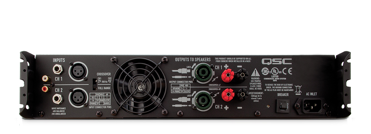 QSC GX3 Amplifier - Image 2