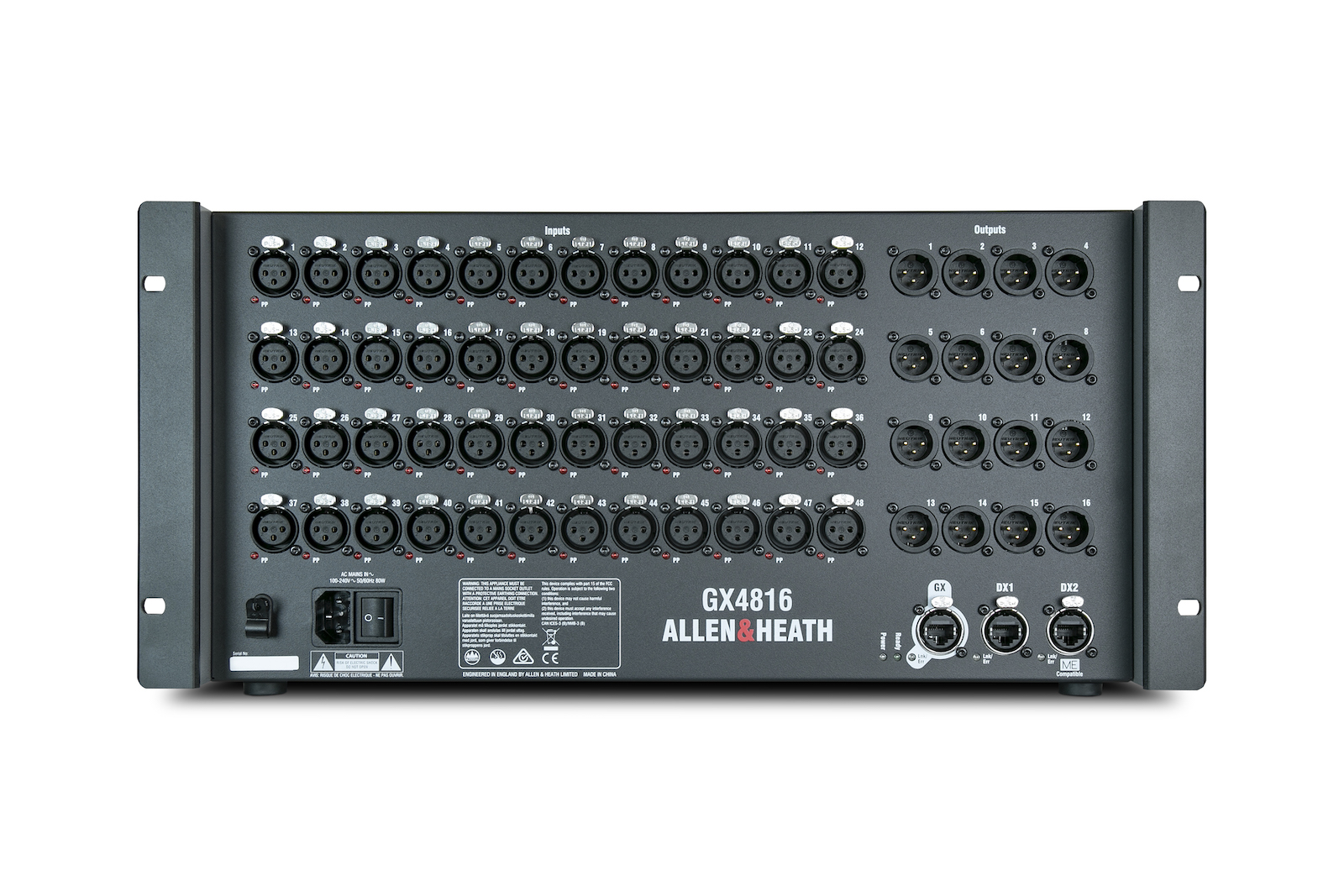 ALLEN & HEATH GX4816 Mix Rack (SQ + DLive)