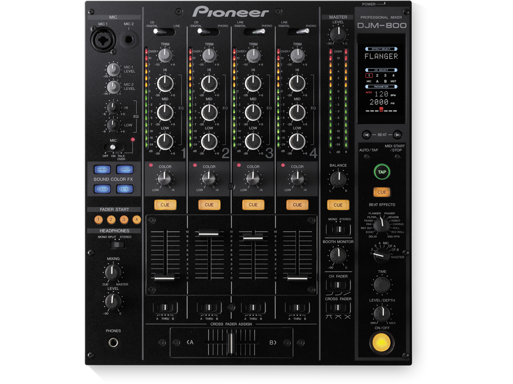 PIONEER DJM 800 Mixer