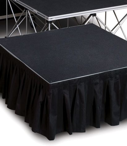 1.2m x 4m Stage Skirt