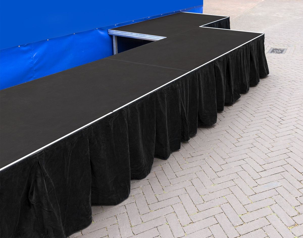 0.3m x 6m Stage Skirt