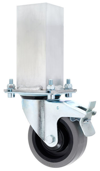 DQ 600mm Leg w/Wheel