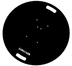 A33 Tri Truss 1000mm Round Base Plates