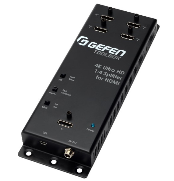 GEFEN Toolbox 1:4 HDMI Splitter 2k/4k