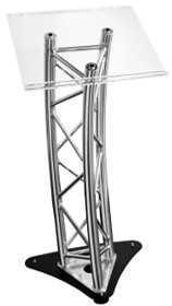 Global Truss F33 Curved Trussing Lectern