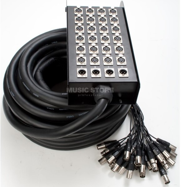 Multicore – 24/4 30m with Stage Box