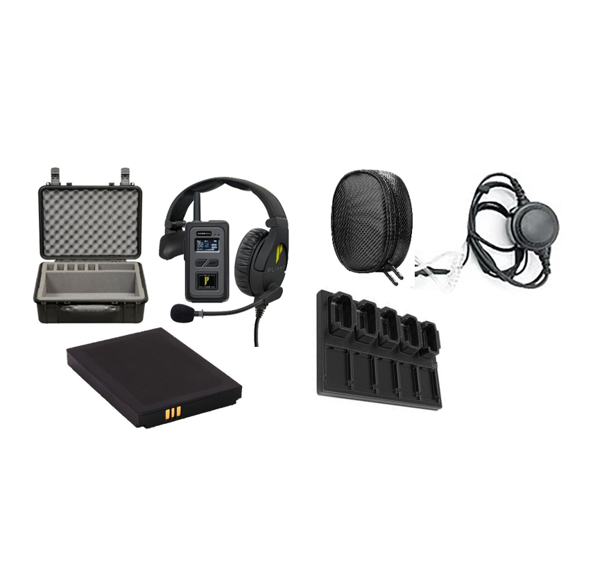 PLIANT MicroCom Wireless Comms kit – 5 Units