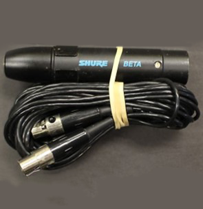 SHURE Beta XLR – 4 Pin Adaptor