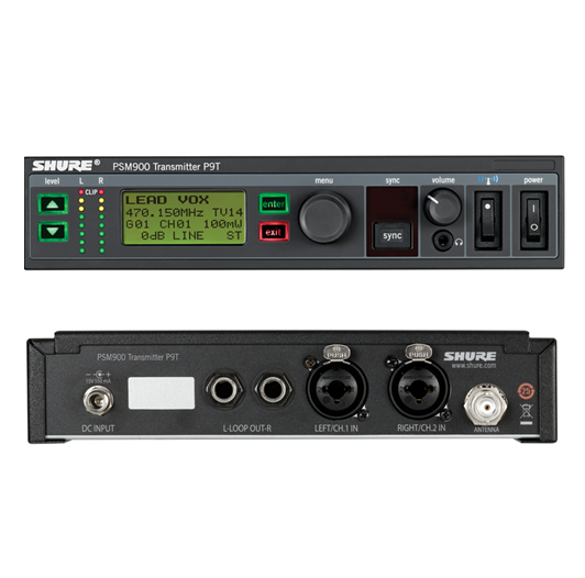 SHURE P9T Wireless IEM Transmitter