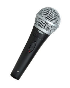 Shure PGA58 Mic w/switch