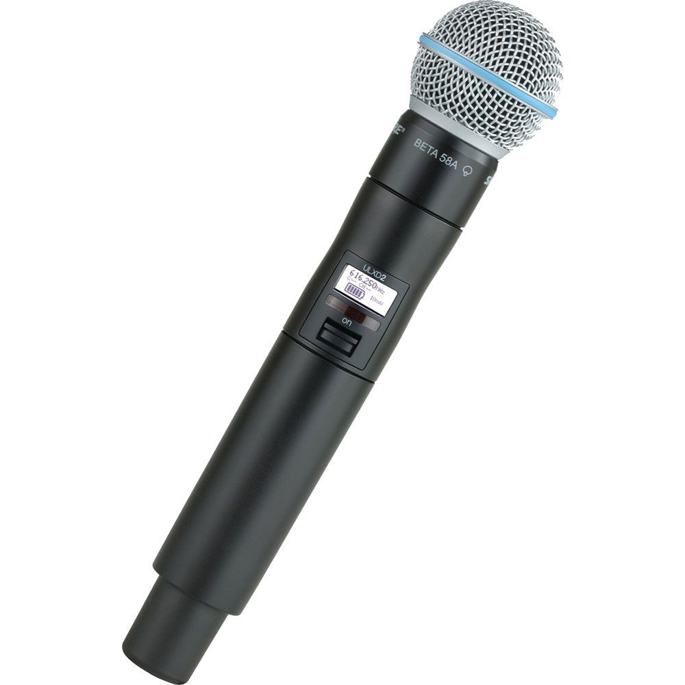 SHURE ULXD2 H51 Beta 58A Handheld Mic
